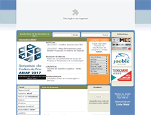 Tablet Screenshot of abiaf.org.br